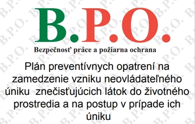 Havarijný plán: Prevencia a riešenie úniku znečisťujúcich látok