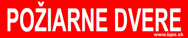 poziarne dvere